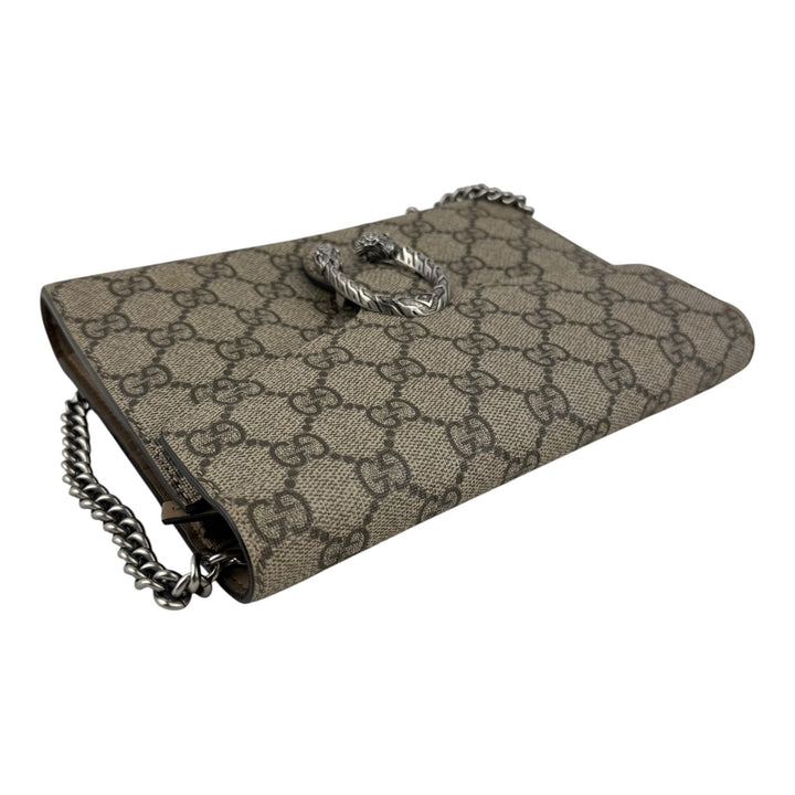 Gucci GG Dionysus Wallet On Chain Beige Handbag