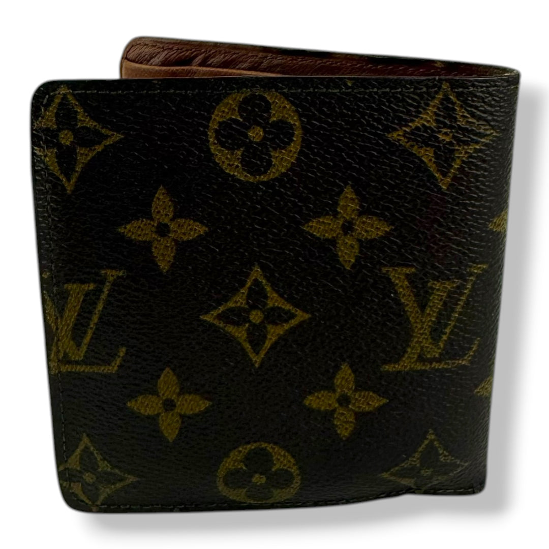 Louis Vuitton Vintage Bifold Brown Monogram Wallet
