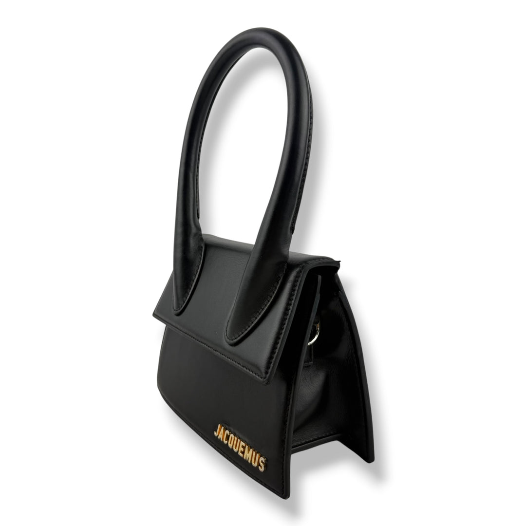 Jacquemus Le Chiquito Medium Black Moyen Crossbody Handbag