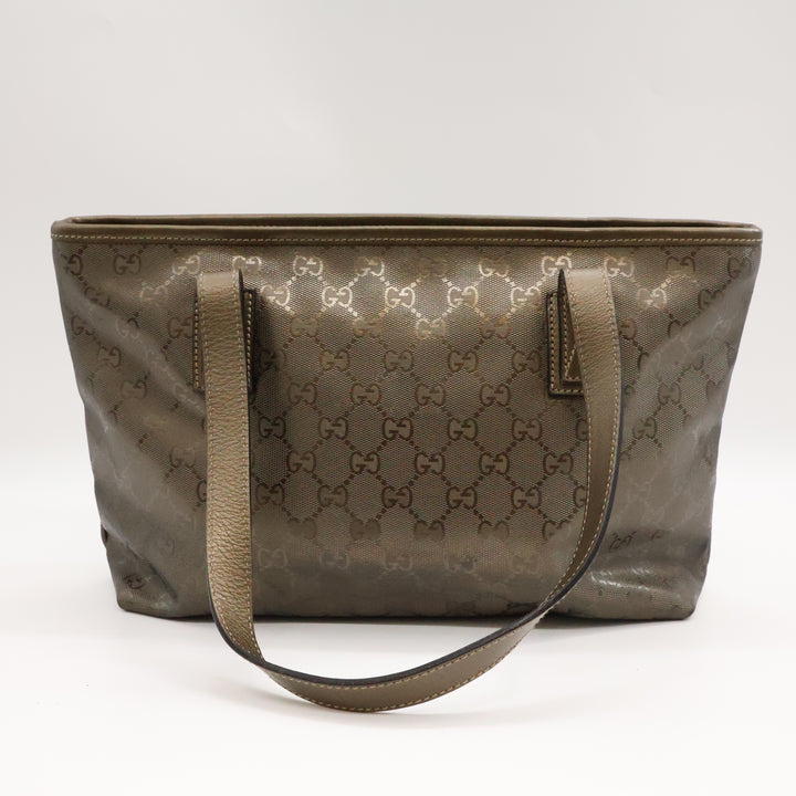 Gucci GG Gold Imprime Canvas Tote Bag