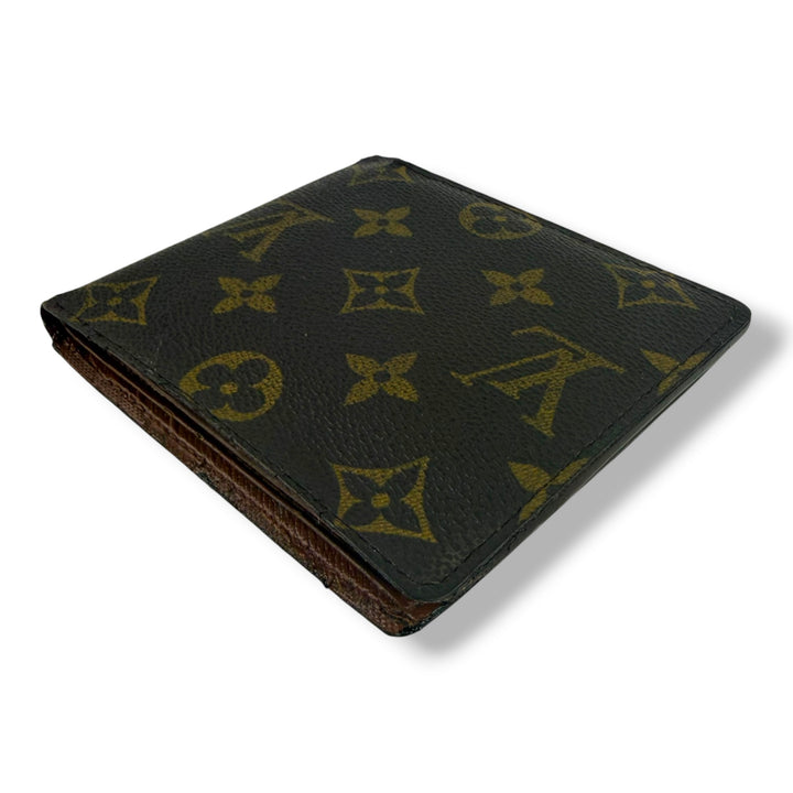 Louis Vuitton Vintage Bifold Brown Monogram Wallet 7759