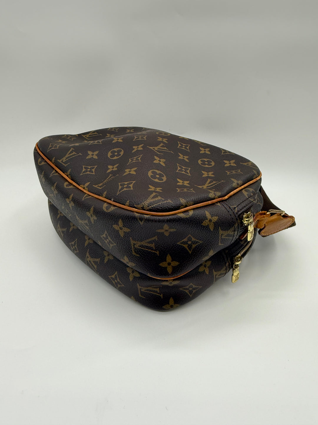 Louis Vuitton Brown Monogram Reporter PM Shoulder Bag