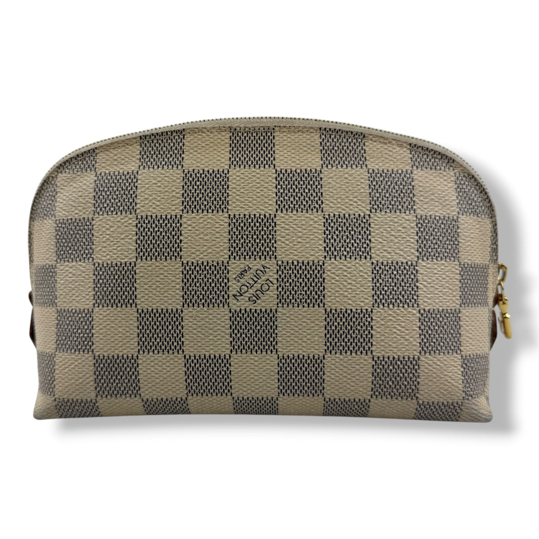 Louis Vuitton Damier Azur Travel Cosmetic PM Pouch