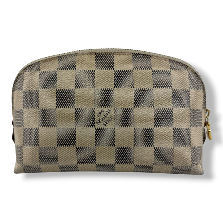Louis Vuitton Damier Azur Travel Cosmetic PM Pouch
