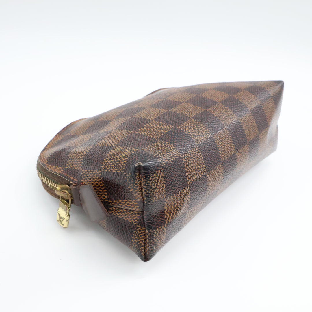 Louis Vuitton Brown Damier Travel Cosmetic PM Pouch