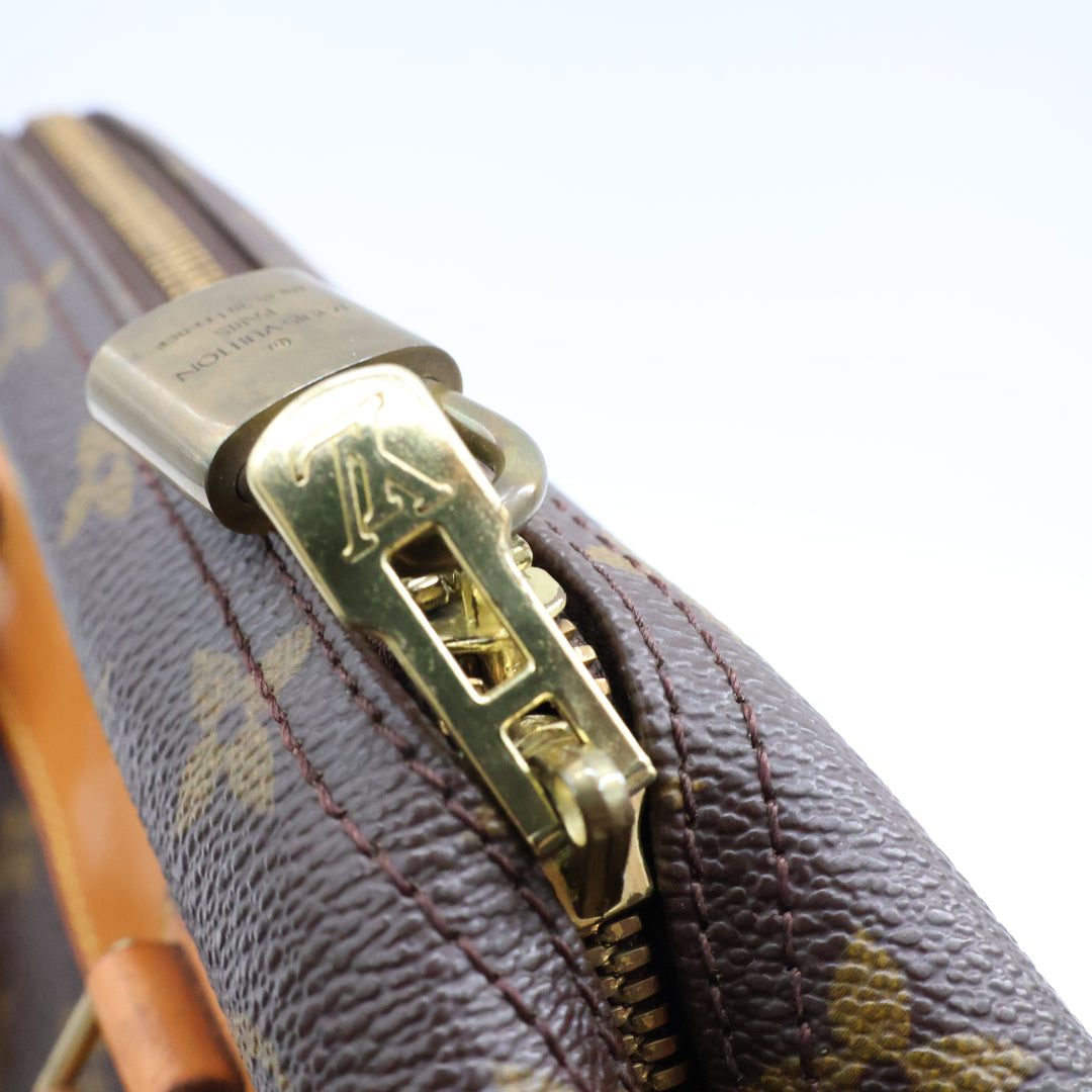 Louis Vuitton Brown Monogram Deauville Handbag