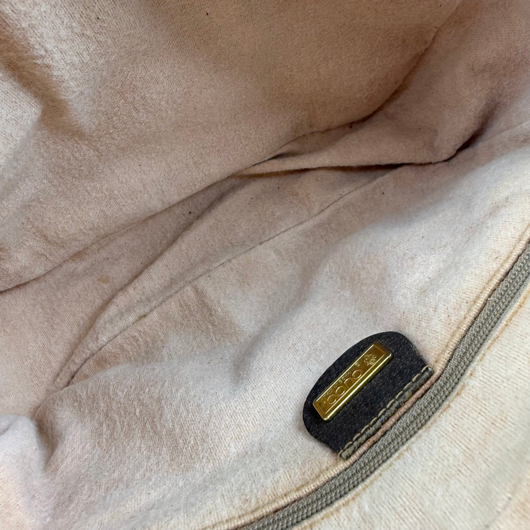 Gucci GG Beige Monogram Shoulder Crossbody Bag