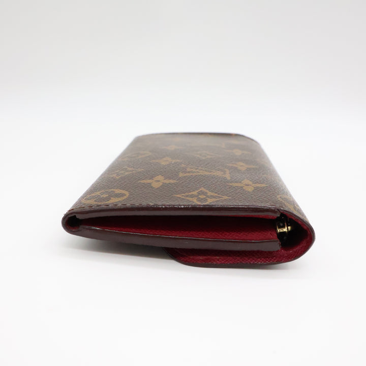 Louis Vuitton Emilie Brown Monogram Femme Wallet