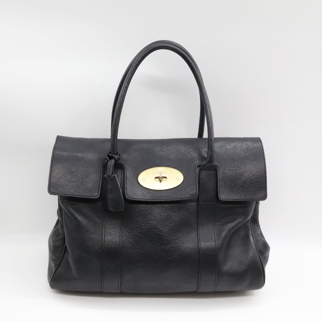Mulberry Bayswater Black Leather Handbag