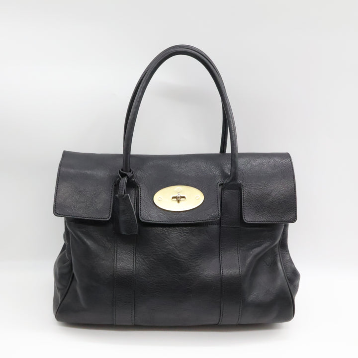 Mulberry Bayswater Black Leather Handbag