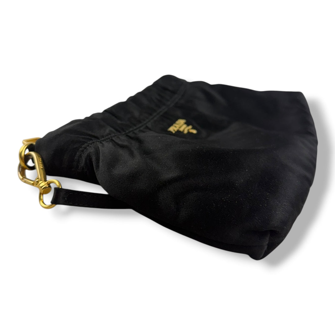 Prada Tessuto Hobo Black Handbag