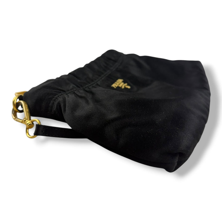 Prada Tessuto Hobo Black Handbag