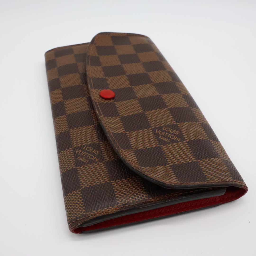 Louis Vuitton Emilie Brown Monogram Femme Wallet