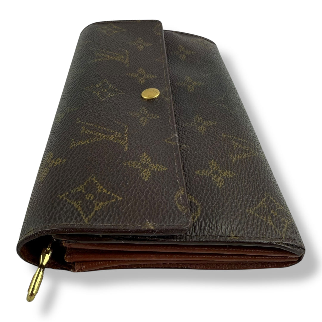 Louis Vuitton Sarah Brown Monogram Femme Wallet