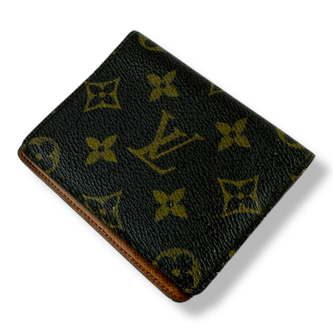 Louis Vuitton Vintage Brown Monogram Card Wallet