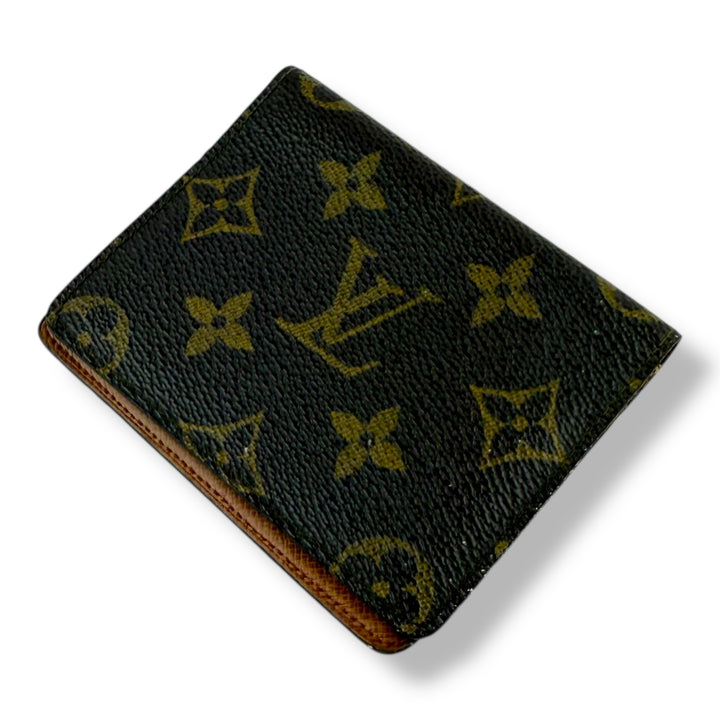 Louis Vuitton Vintage Brown Monogram Card Wallet
