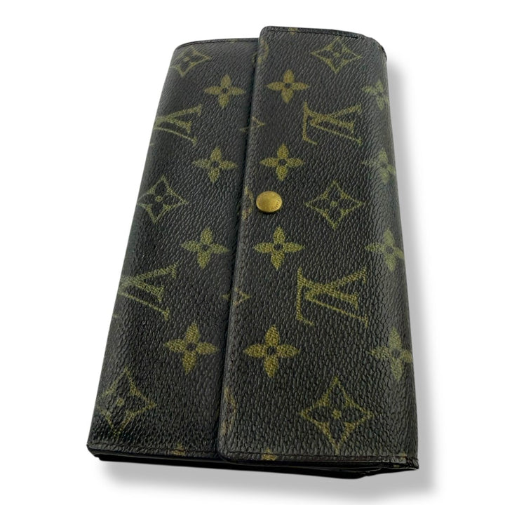 Louis Vuitton Sarah Brown Monogram Femme Wallet