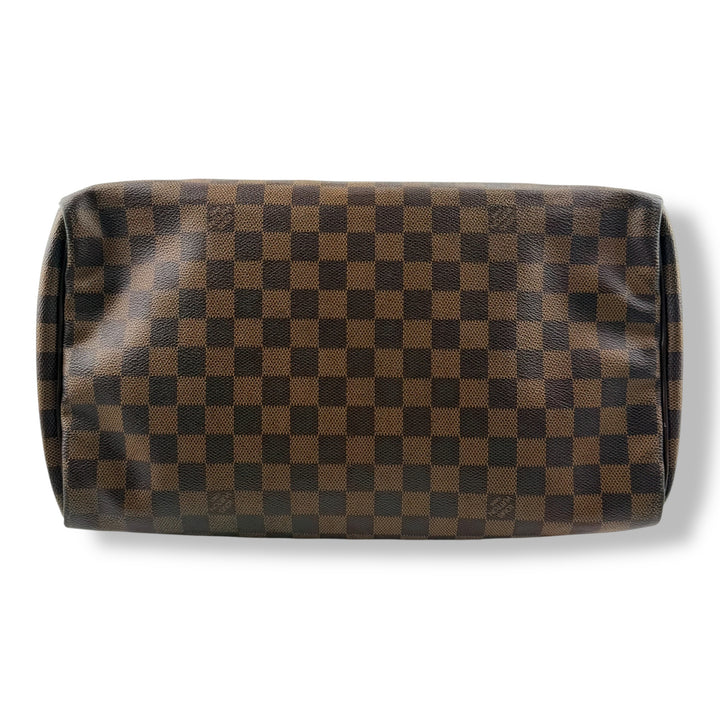 Louis Vuitton Brown Damier Speedy 35 Handbag