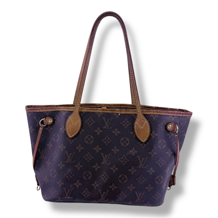 Louis Vuitton Brown Monogram Neverfull PM Handbag