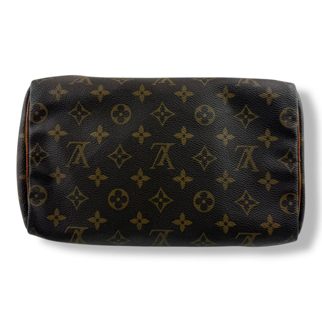 Louis Vuitton Brown Monogram Speedy 25 Handbag