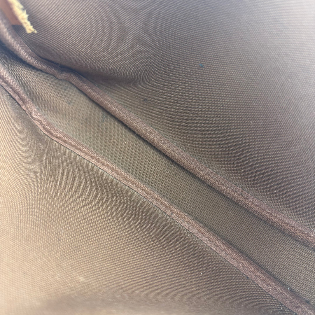 Louis Vuitton Pochette Accessories Brown Monogram Clutch Bag