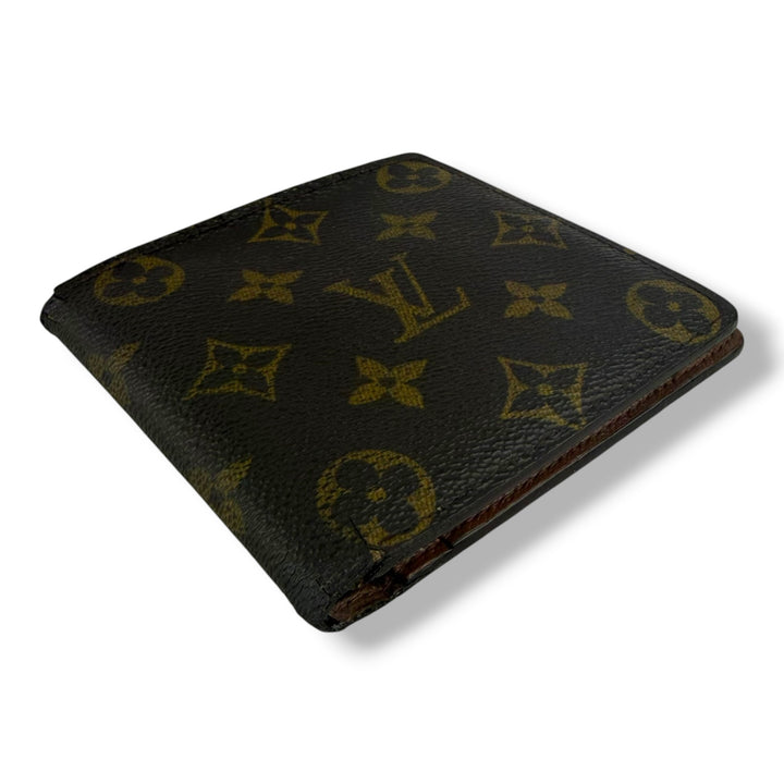 Louis Vuitton Vintage Bifold Brown Monogram Wallet 7759