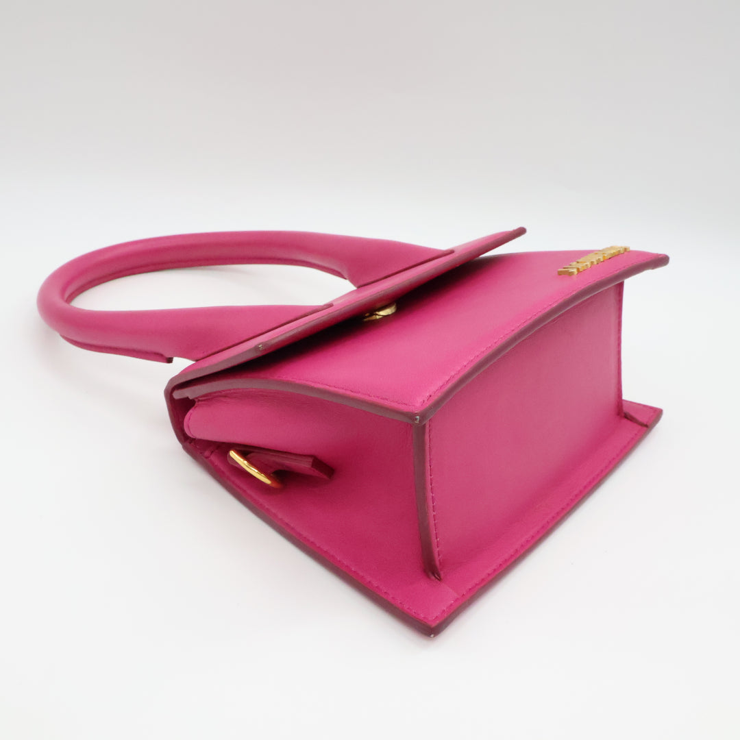 Jacquemus Le Chiquito Medium Pink Moyen Crossbody Handbag