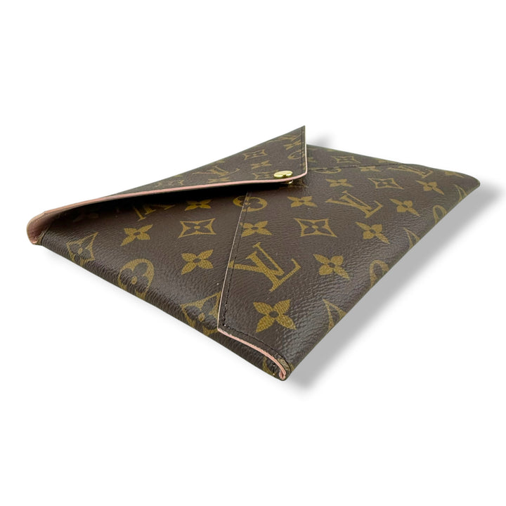 Louis Vuitton Brown Monogram Kirigami Clutch Pouch