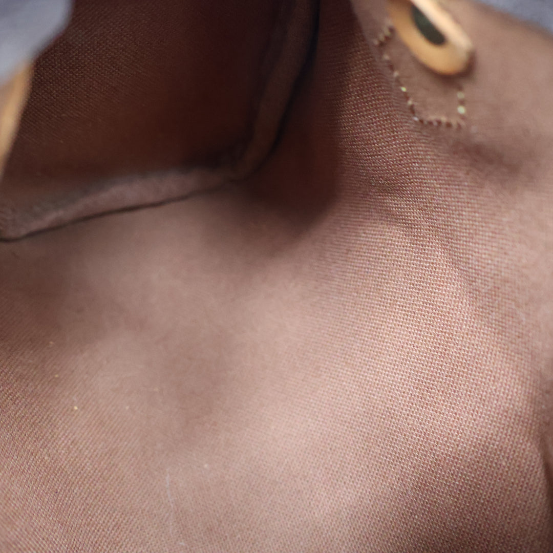Louis Vuitton Nano Speedy Brown Monogram Handbag