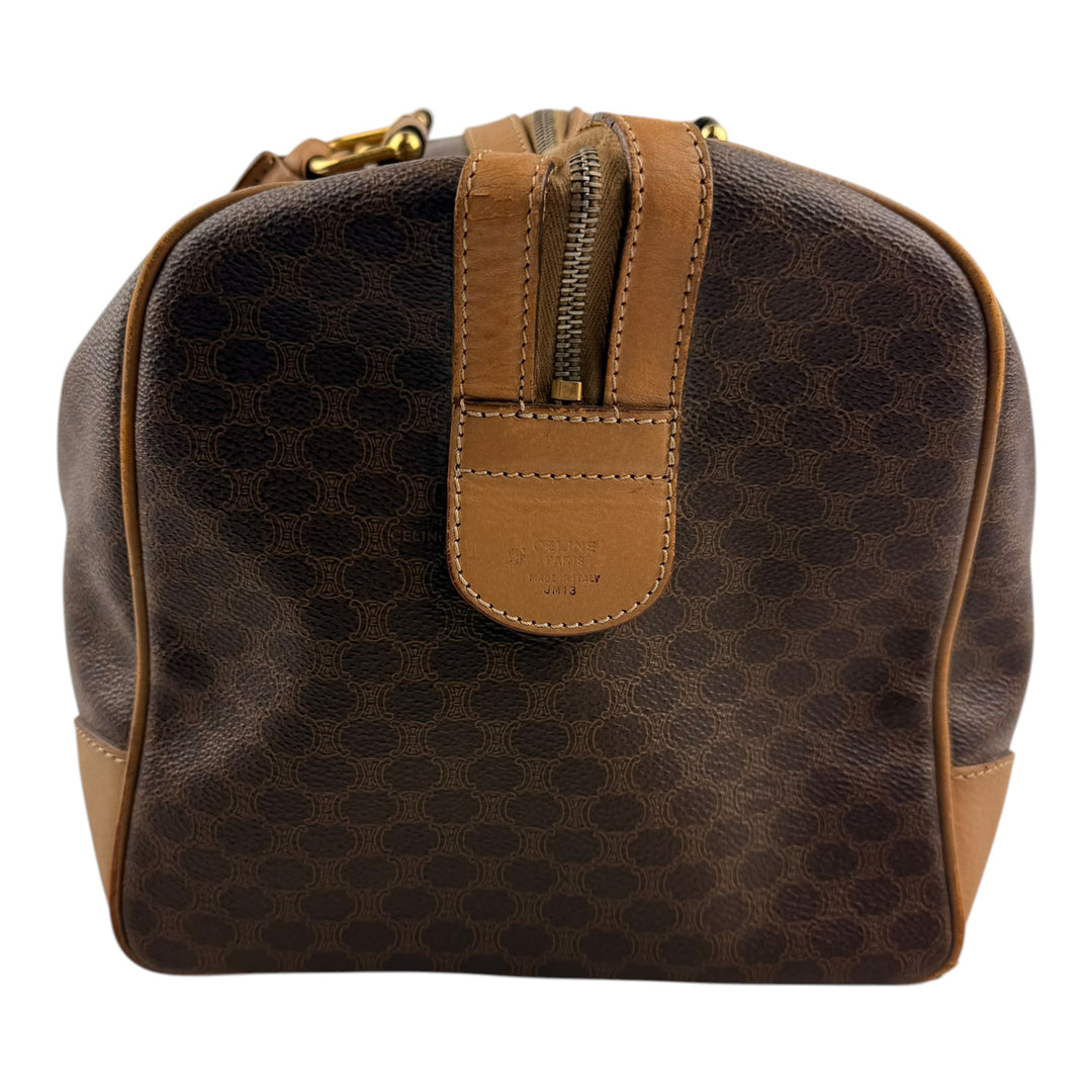 Celine Brown Boston Macadam Holdall Handbag