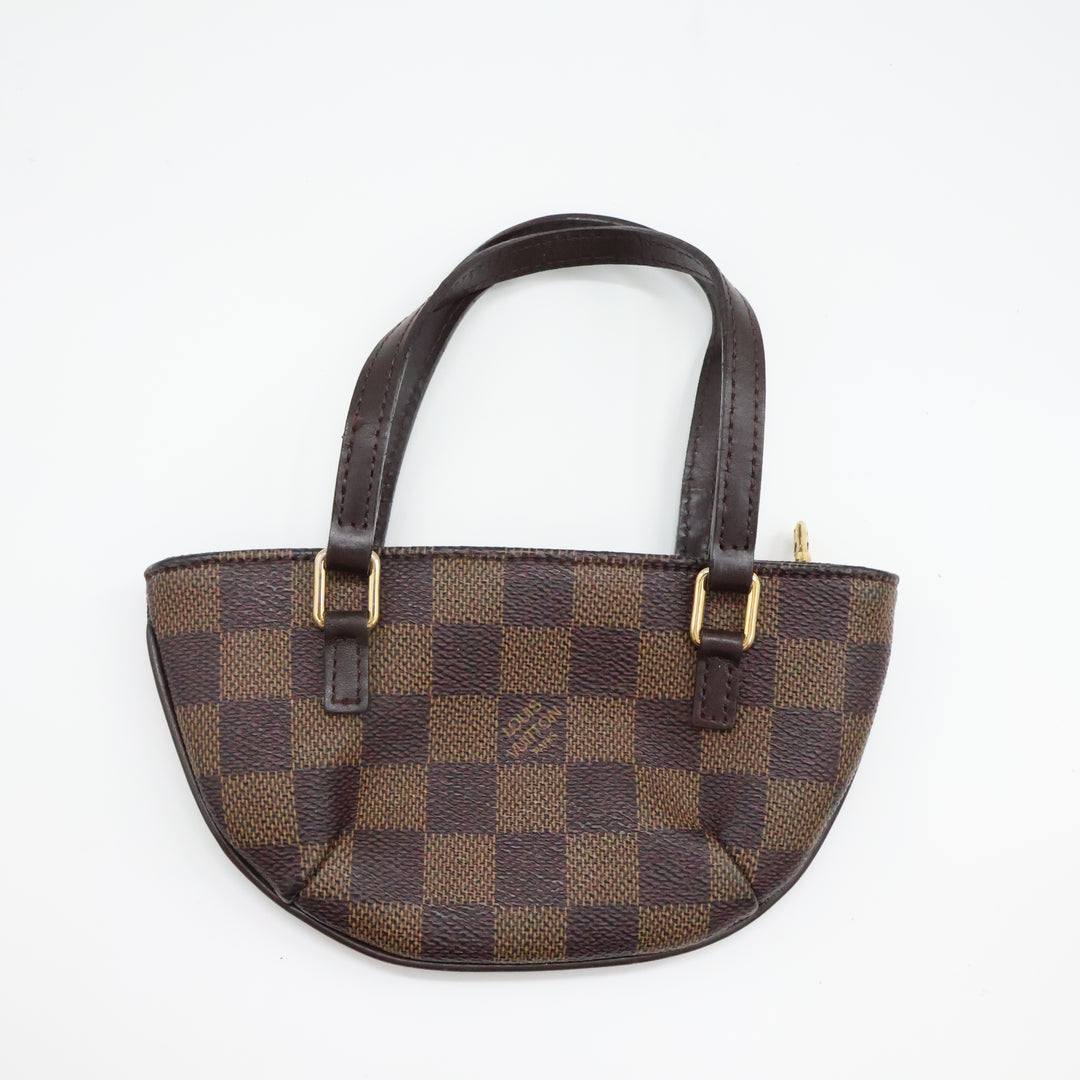 Louis Vuitton Damier Ebene Mini Manosque Pochette
