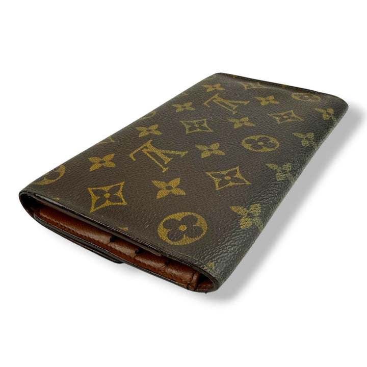 Louis Vuitton Trifold Brown Monogram Femme Wallet