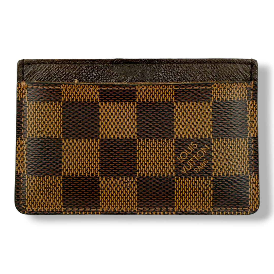 Louis Vuitton Brown Damier Cardholder