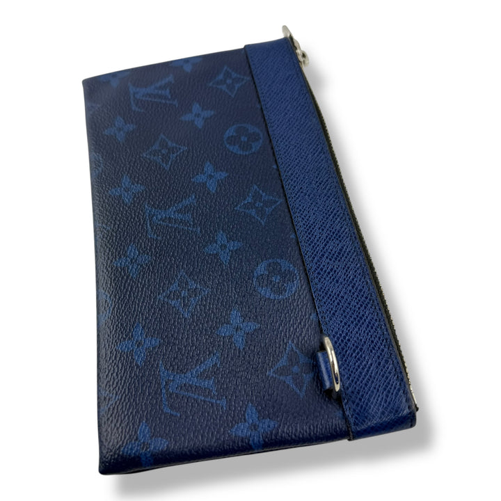 LOUIS VUITTON Pochette Discovery PM Blue Pouch