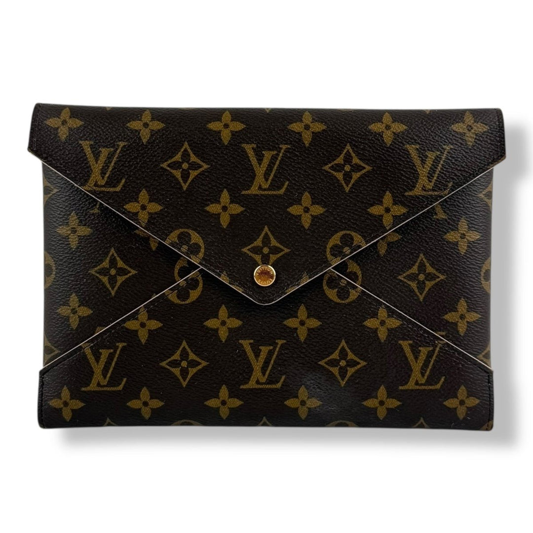Louis Vuitton Kirigami Pouch Brown Monogram Handbag