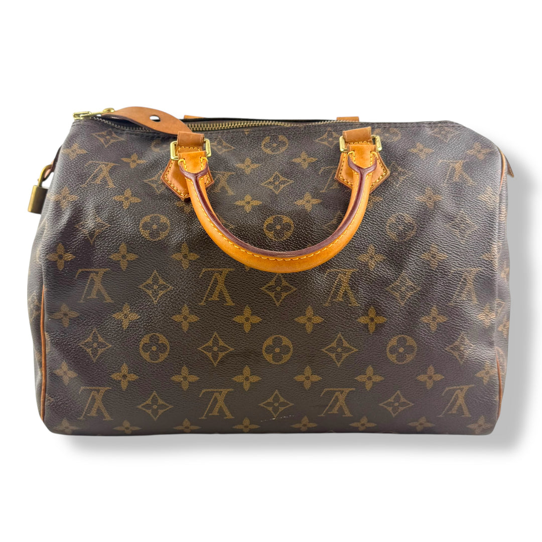 Louis Vuitton Speedy 30 Brown Monogram Handbag