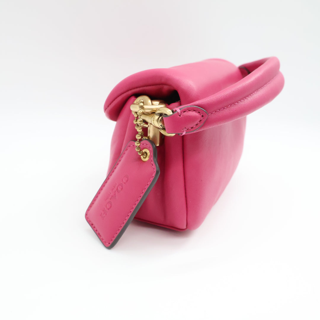 Coach Pillow Tabby 18 Pink Leather Handbag