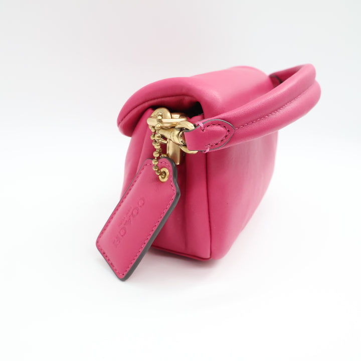 Coach Pillow Tabby 18 Pink Leather Handbag