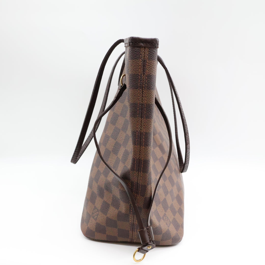 Louis Vuitton Brown Damier Neverfull MM Handbag