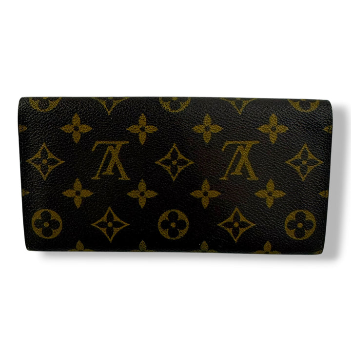 Louis Vuitton Sarah Brown Monogram Femme Wallet