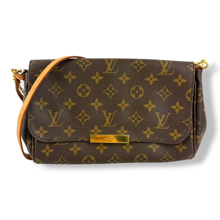 Louis Vuitton Favorite MM Brown Monogram Crossbody Handbag