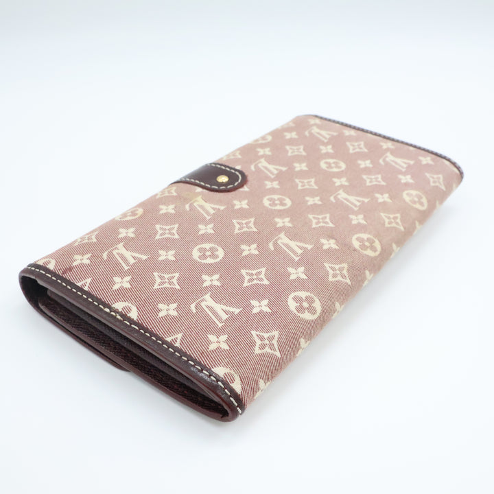 Louis Vuitton Sarah Pink Lin Femme Wallet