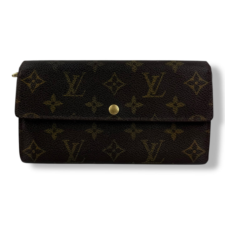 Louis Vuitton Vintage Sarah Brown Monogram Femme Wallet
