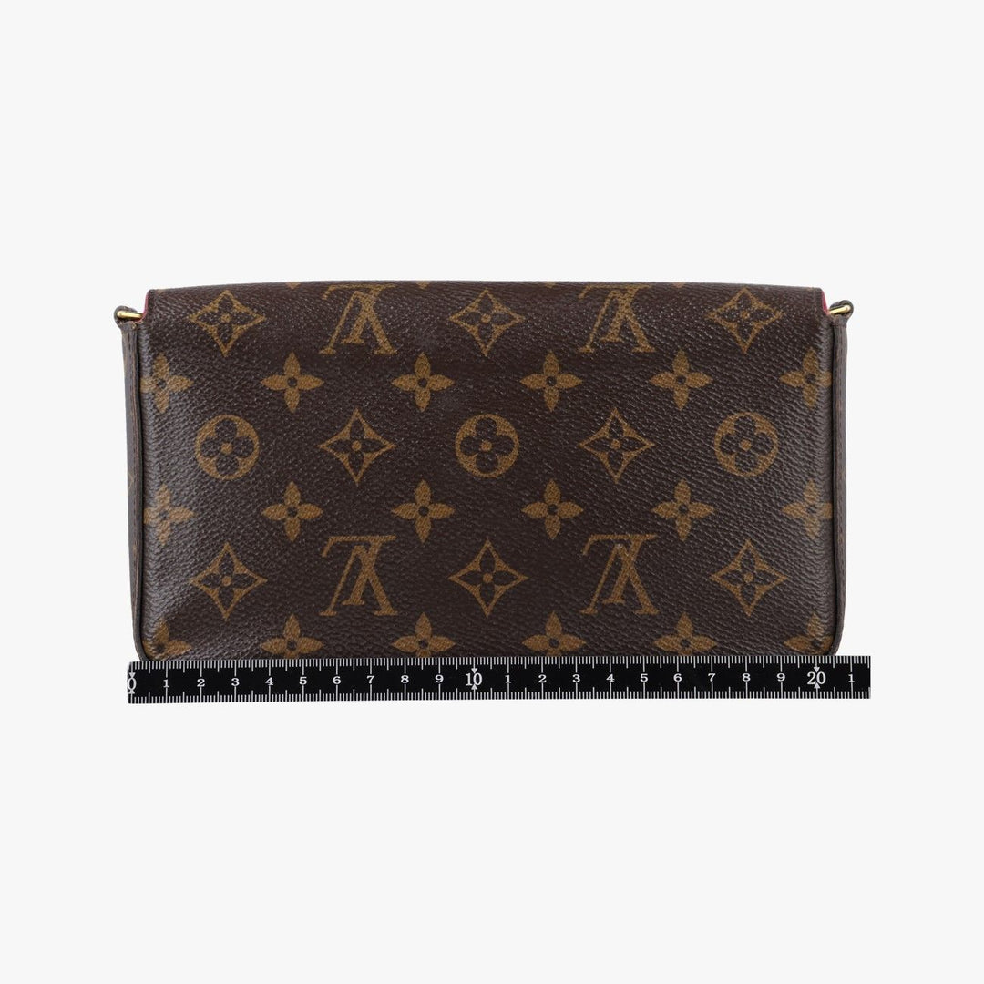 Louis Vuitton Felicie Pochette Brown Monogram Handbag
