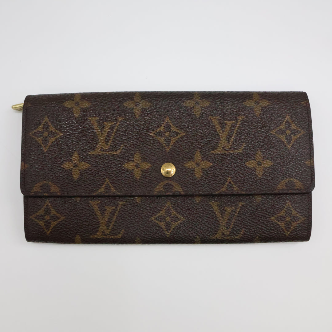 Louis Vuitton Vintage Sarah Brown Monogram Femme Wallet