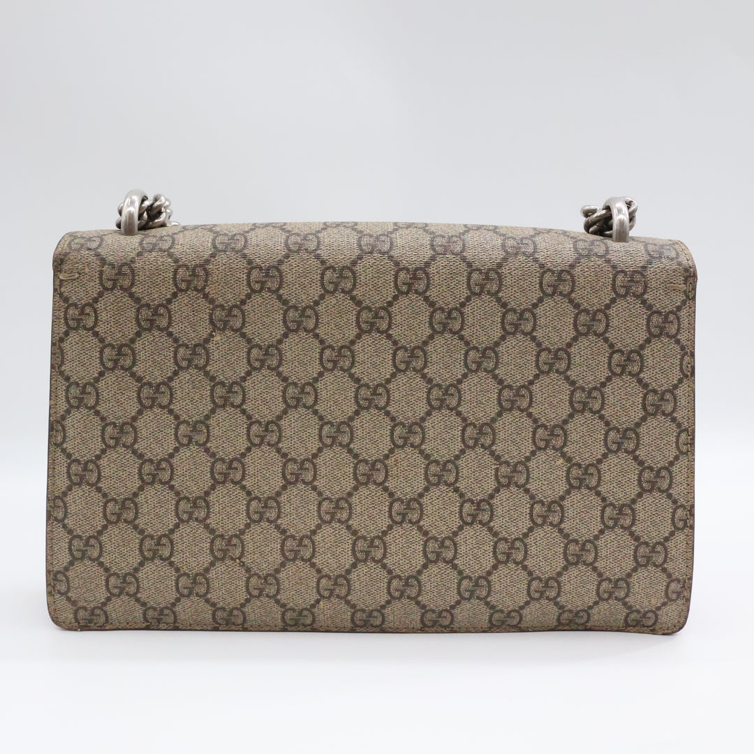Gucci GG Dionysus Small Beige/Red Handbag