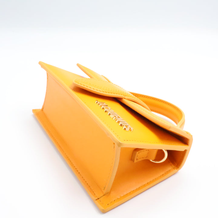 Jacquemus Le Bambino Mini Orange Handbag No Strap