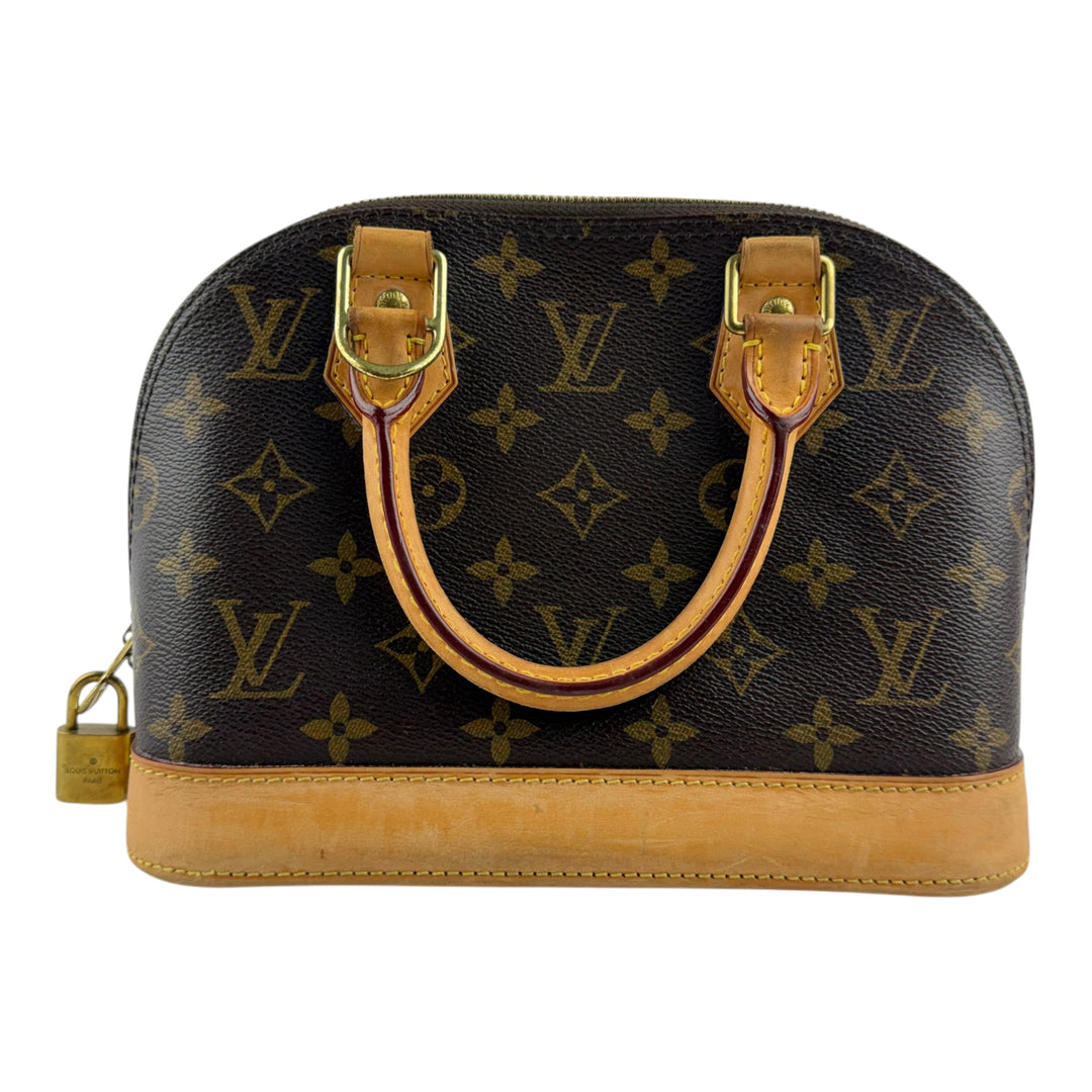 Louis Vuitton Brown Monogram Alma BB Handbag