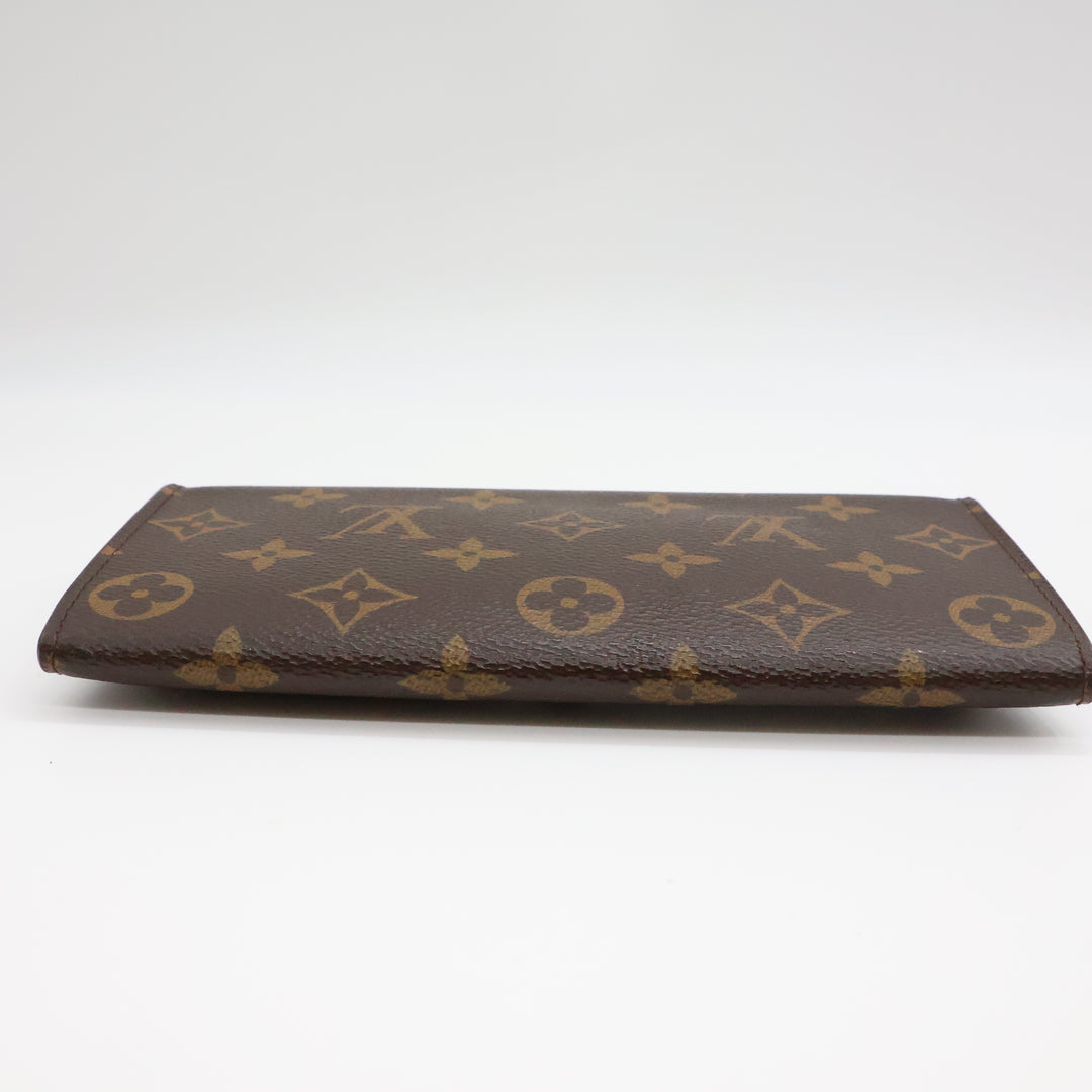 Louis Vuitton Emilie Brown Monogram Femme Wallet