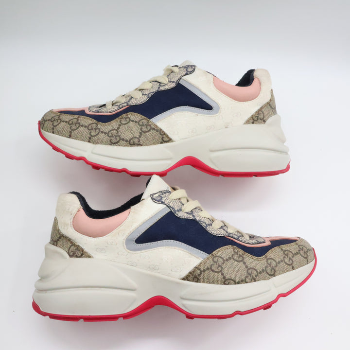 Gucci Rhyton Pink Navy UK 5.5 / EU 38.5